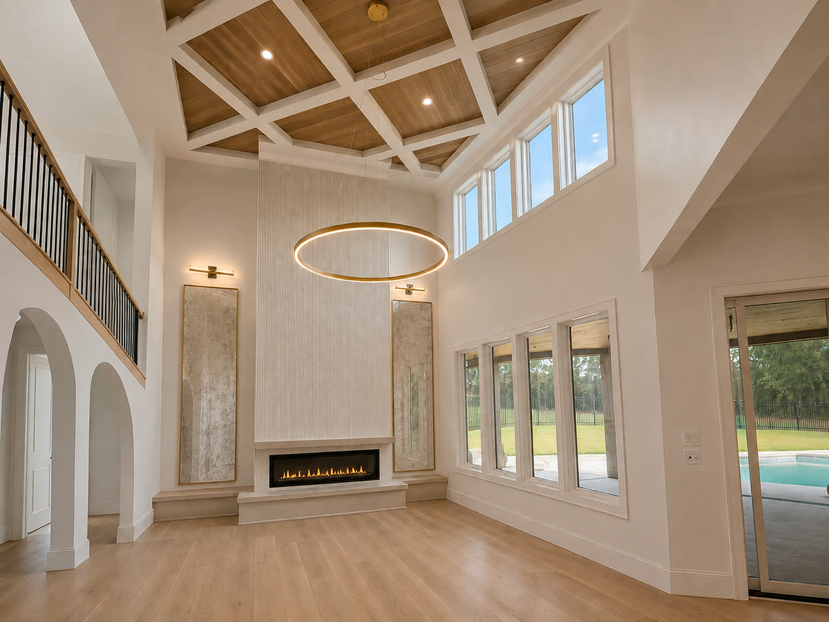 Great room windows